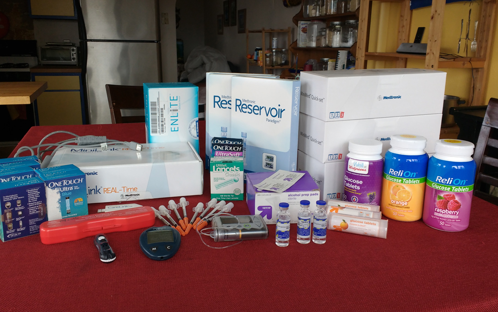 Emilyn Inglis uses a variety of medical prescriptions and supplies on a daily basis to balance her blood sugar and manage her type 1 diabetes. These supplies were paid for in full when Inglis was a member of Colorado HealthOP. 