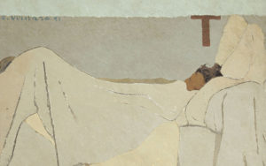 3 art wiki:Edouard Vuillard :in bed