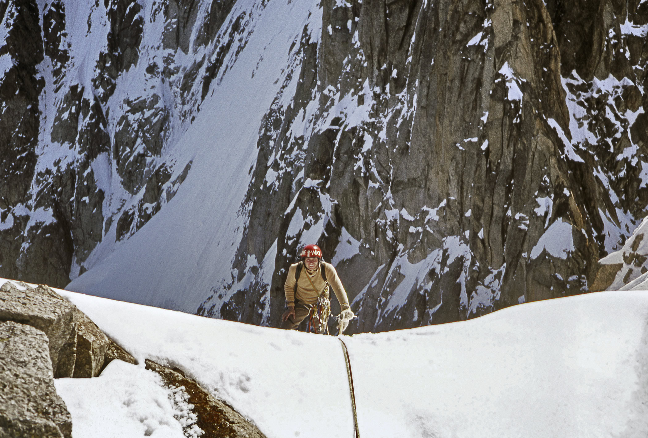 Tobin-tops-out-after-completing-the-Dru-Couloir-Direct-1977-Photo-by-Rick-Accomazzo