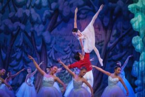 Boulder Ballet dancers perform the nutcracker on stage